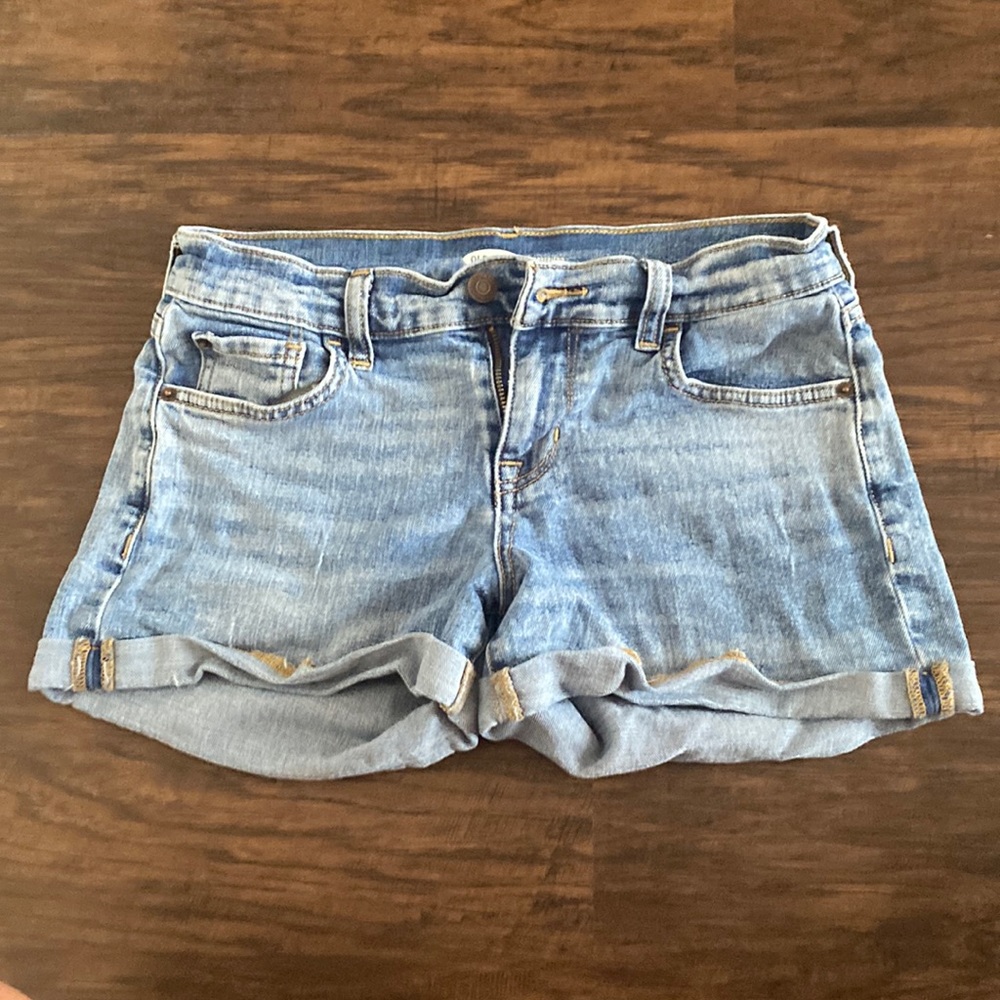 Old navy blue Jean shorts